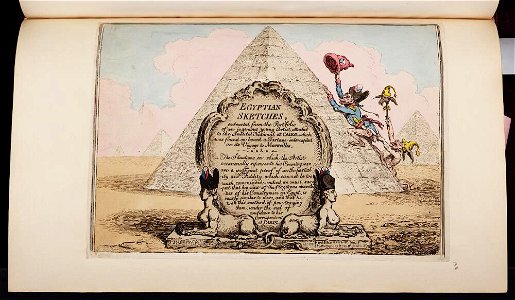 Bodleian Libraries, Egyptian sketches