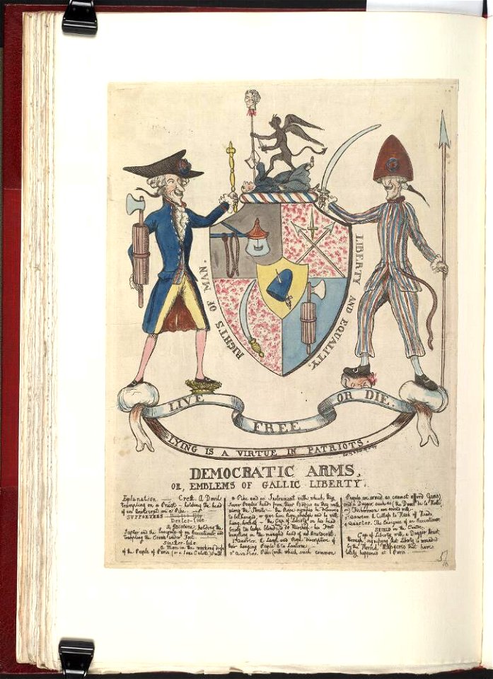 Bodleian Libraries, Democratic arms, or,- emblems of Gallic liberty