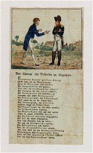 Bodleian Libraries, Der Gärtner der Tullerien an Napoleon- Napoleon Bonaparte premier consul s'est rendu à Notre Dame pour y entendre la Sai