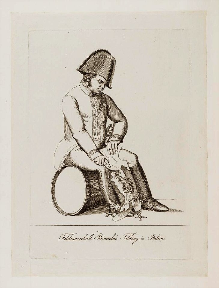Bodleian Libraries, Feldmarschall Bianchi's Feldzug in Italien