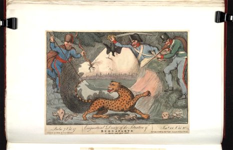 Bodleian Libraries, Enigmatical design of the situation of Buonaparte in March and April 1814