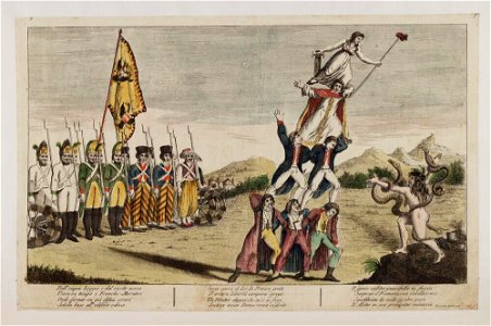 Bodleian Libraries, Dall' empia Loggia e dal ricetto ascoso- Napoleon Bonaparte premier consul s'est rendu à Notre Dame pour y entendre la S