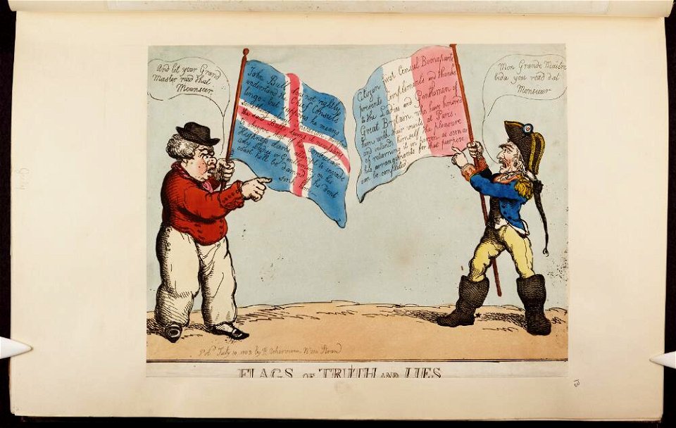 Bodleian Libraries, Flags of truth and lies