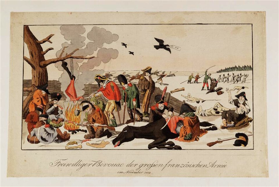 Bodleian Libraries, Freiwilliger Bivouac der grossen französischen Armée