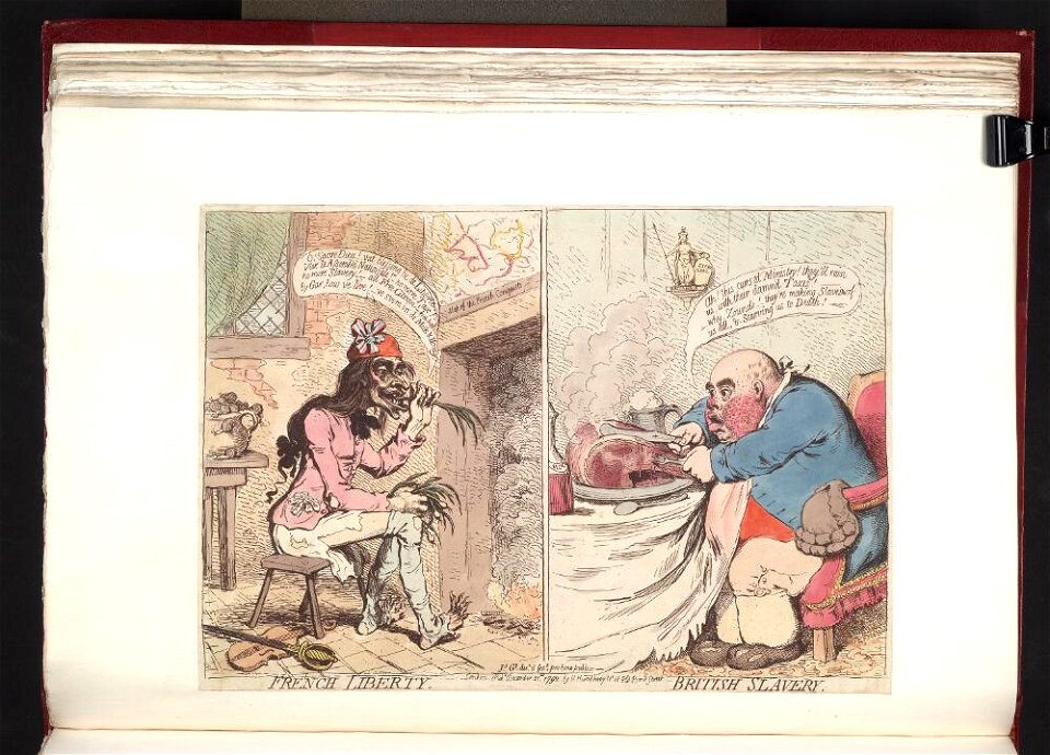 Bodleian Libraries, French liberty British slavery
