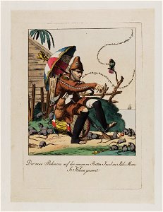 Bodleian Libraries, Der neue Robinson auf der einsamen Ratten Insel im SüdMeere St- Helena genannt- Napoleon Bonaparte premier consul s'est