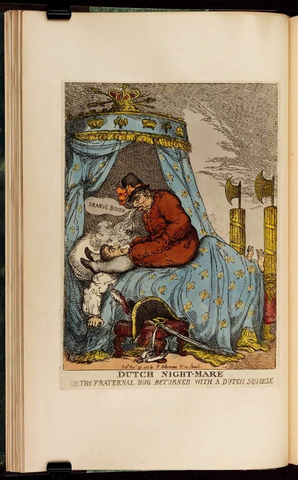 Bodleian Libraries, Dutch nightmare or- the fraternal hug returned with a Dutch squeeze