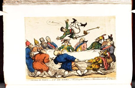 Bodleian Libraries, Friends foes up he goes - sending the Corsican Munchausen to St Cloud