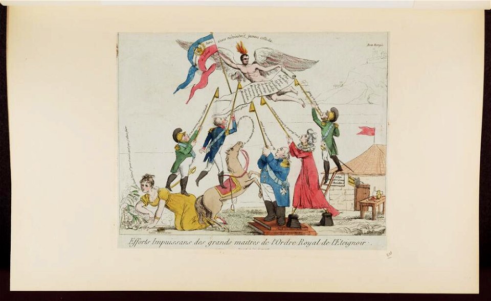 Bodleian Libraries, Efforts impuissans des grands maîtres de l'ordre royal de l'eteignoir