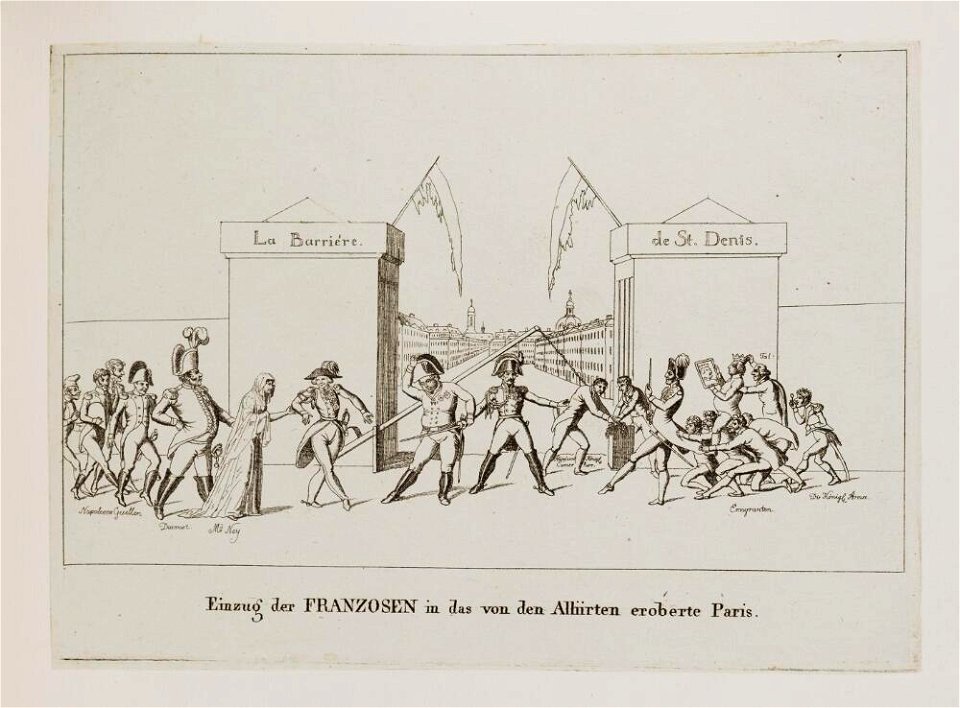 Bodleian Libraries, Einzug der Franzosen in das von den Aliirten eroberte Paris