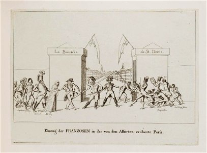 Bodleian Libraries, Einzug der Franzosen in das von den Aliirten eroberte Paris