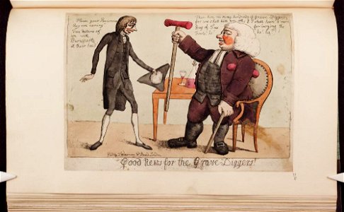 Bodleian Libraries, Good news for gravediggers