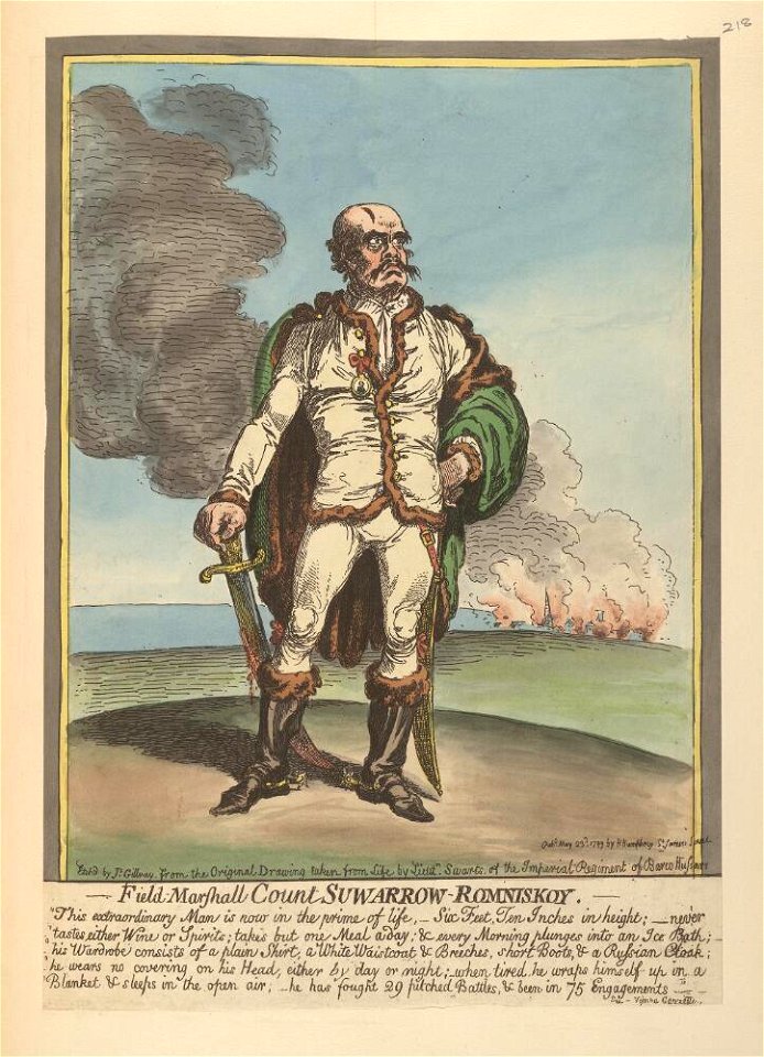 Bodleian Libraries, Field Marshall Count SuwarrowRominiskoy
