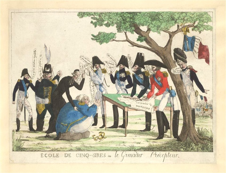 Bodleian Libraries, Ecole de cinqsires ou- le grenadier précepteur