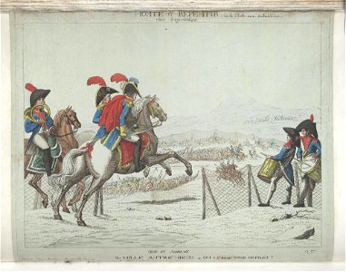 Bodleian Libraries, Honte et repentir- piece tragicomique - acte III scene VI 80 mille Autrichiens oh le beau coup de filet
