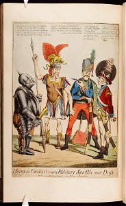 Bodleian Libraries, Heros in council or- a military squabble about dress
