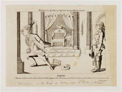 Bodleian Libraries, Historische Denkwürdigkeiten für gemüthliche Leser- Augustus