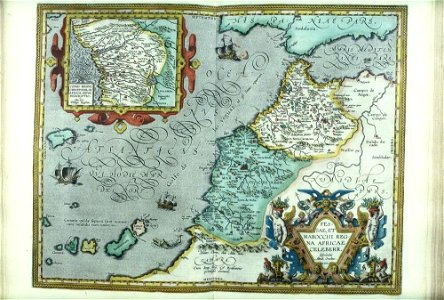 Bodleian Libraries, Fessae, et Marocchi Regna Africae celeberr