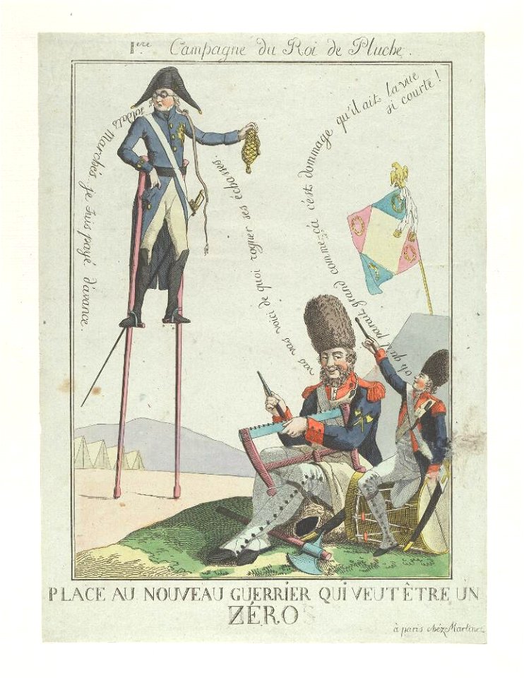 Bodleian Libraries, Iere campagne du roi de pluche- Place au nouveau guerrier qui veut être un zéro