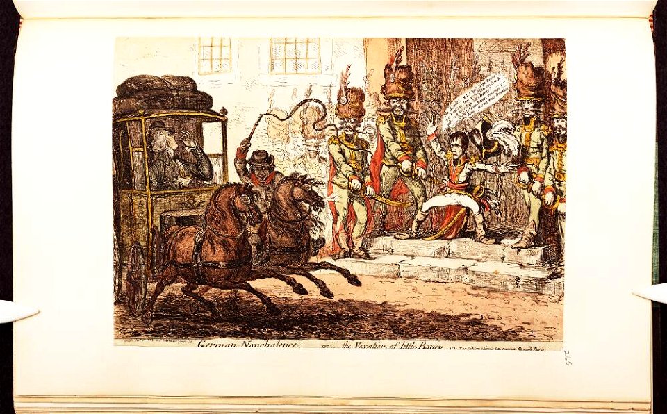 Bodleian Libraries, German nonchalence or ,- the vexation of little Boney