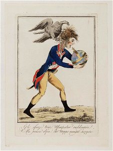 Bodleian Libraries, Gli sforzi tuoi usurpator raddoppia- Napoleon Bonaparte premier consul s'est rendu à Notre Dame pour y entendre la Saint