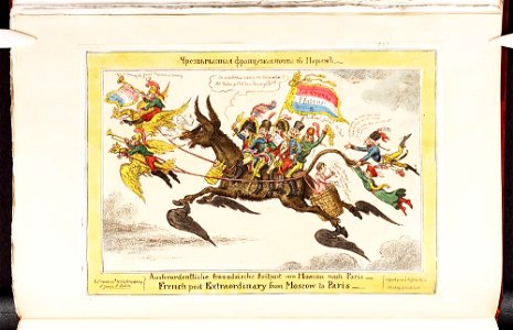 Bodleian Libraries, French post extraordinary from Moscow to Paris