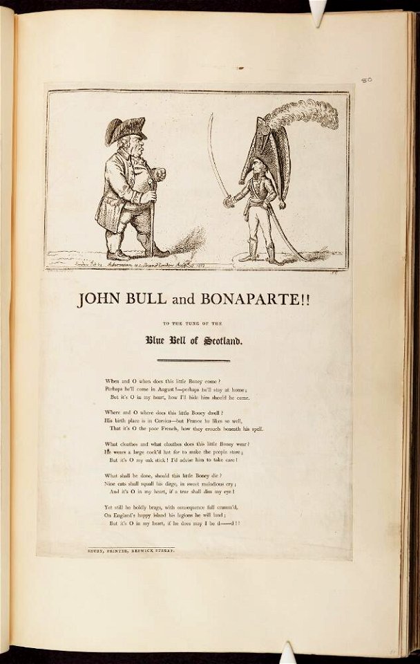 Bodleian Libraries, John Bull and Bonaparte