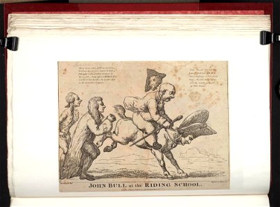 Bodleian Libraries, John Bull at the riding school