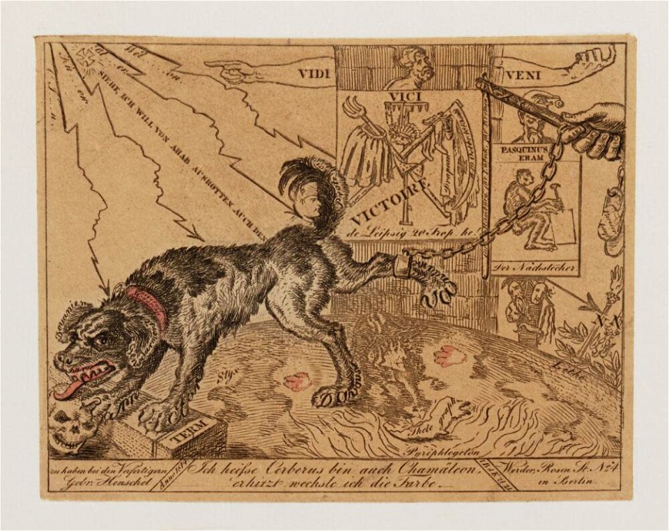Bodleian Libraries, Ich heisse Cerberus- Napoleon Bonaparte premier consul s'est rendu à Notre Dame pour y entendre la Sainte Messe célébrée