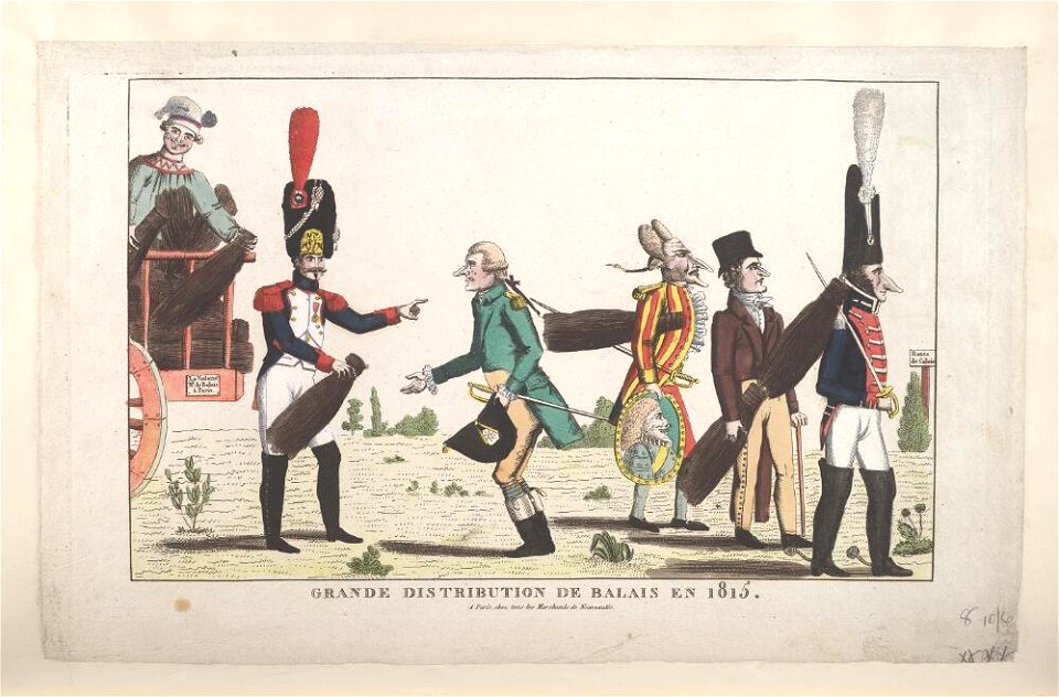 Bodleian Libraries, Grande distribution de balais en 1815