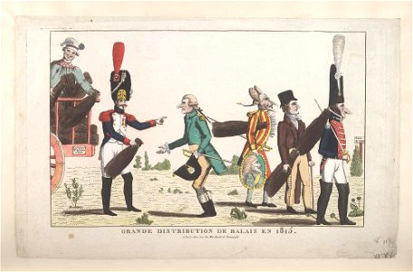 Bodleian Libraries, Grande distribution de balais en 1815