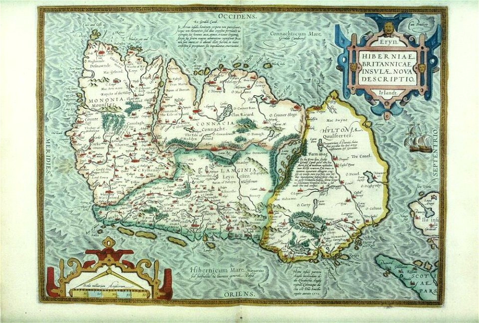Bodleian Libraries, Hiberniae Britannicae insvlae, nova descriptio