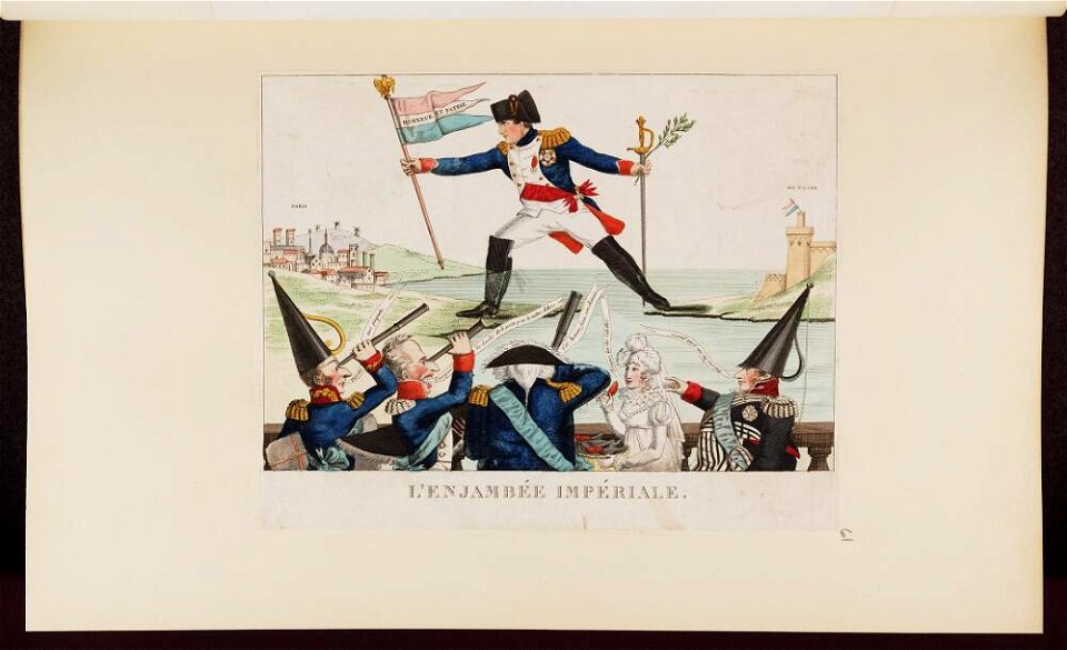Bodleian Libraries, L'enjambée impériale- Napoleon Bonaparte premier consul s'est rendu à Notre Dame pour y entendre la Sainte Messe célébré