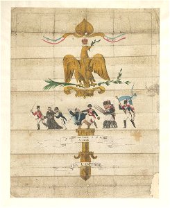 Bodleian Libraries, Je reprend mon bonnet et je te laisse ta calotte- Vive l'empereur