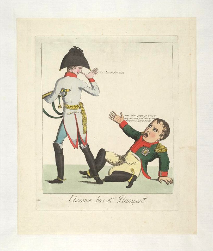 Bodleian Libraries, l'homme bas et rampant