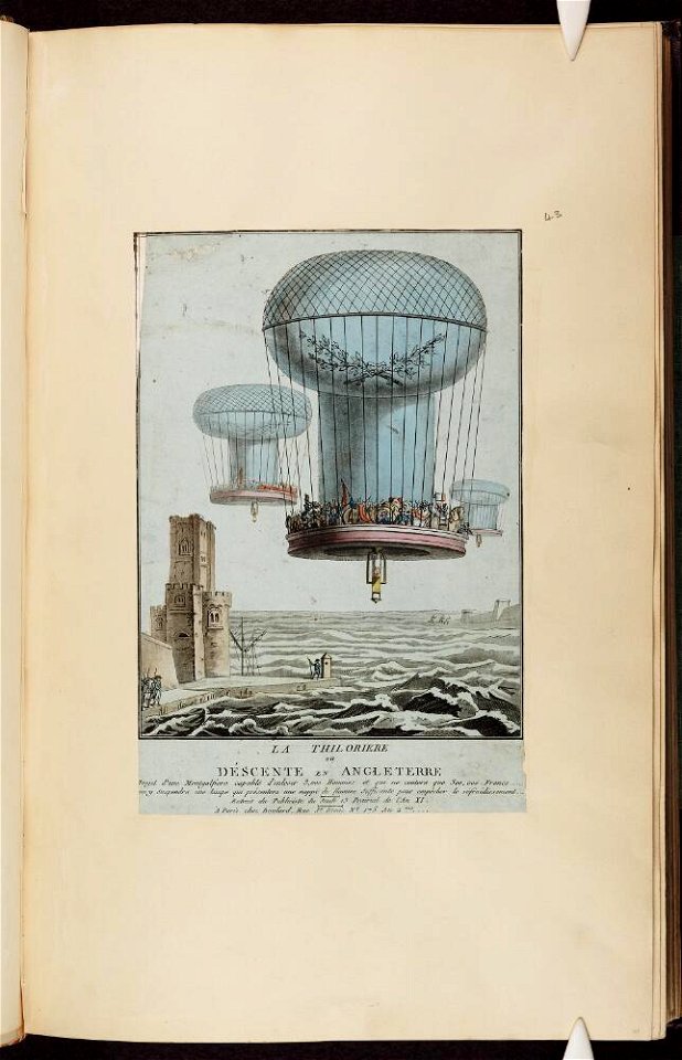 Bodleian Libraries, La Thiloriere ou- déscente en Angleterre