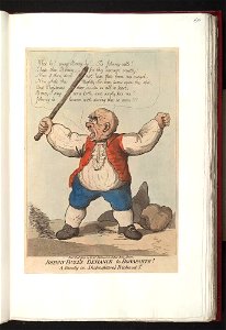 Bodleian Libraries, Johnny Bull's defiance to Bonaparte- A parody on Shakespeare's Richard 3rd