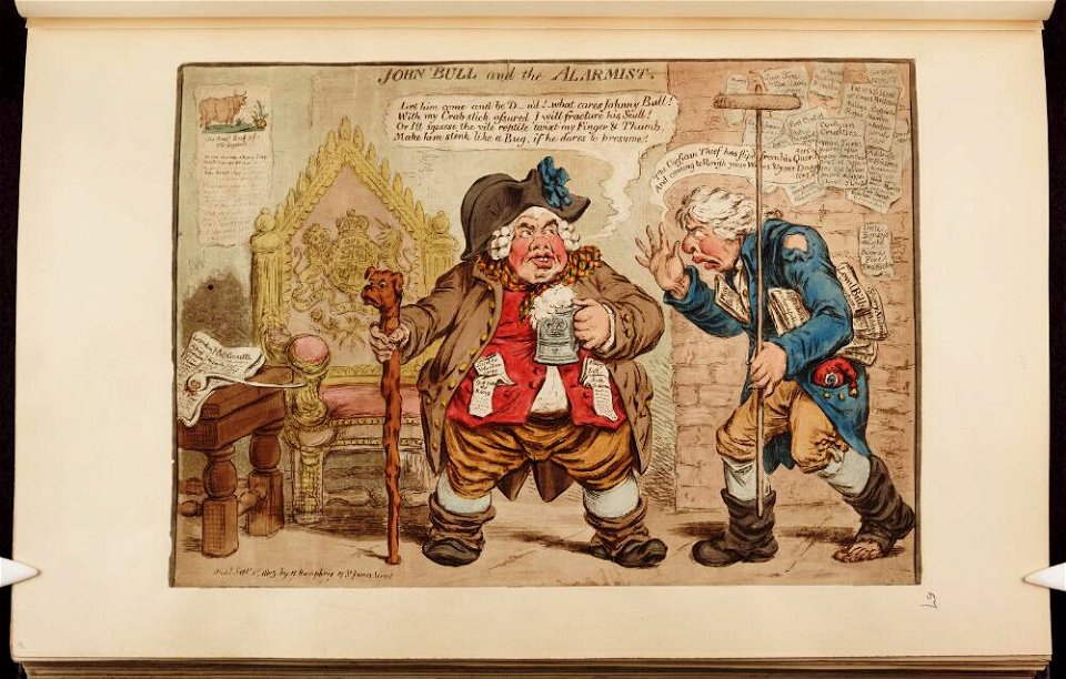 Bodleian Libraries, John Bull and the alarmist