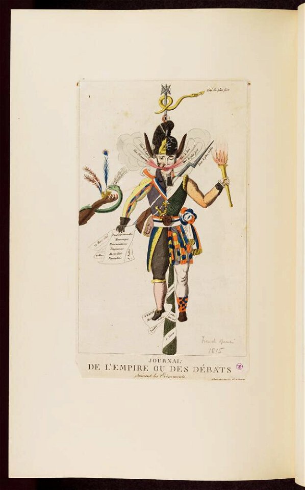 Bodleian Libraries, Journal de l'empire ou des débats- Suivant des evenements