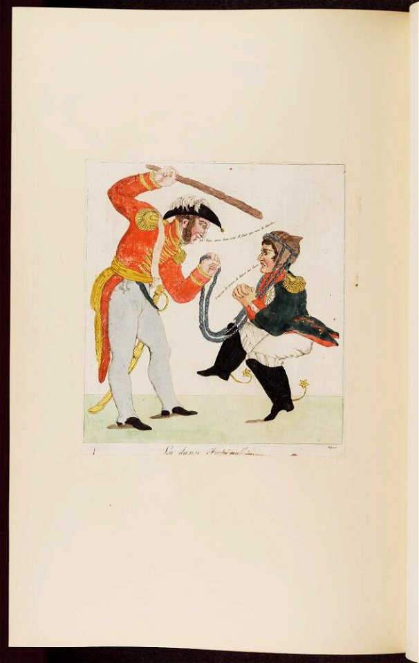 Bodleian Libraries, La danse impériale- Napoleon Bonaparte premier consul s'est rendu à Notre Dame pour y entendre la Sainte Messe célébrée