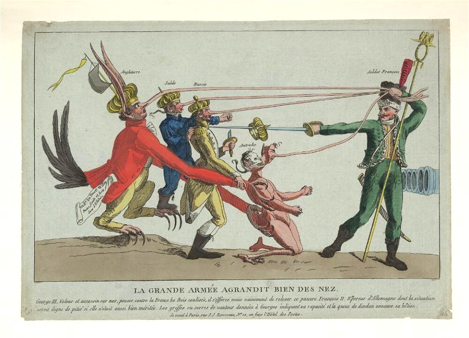 Bodleian Libraries, La grande armée agrandit bien des nez