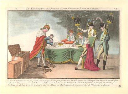 Bodleian Libraries, La metamorphose des fameux aigles romain 2e age