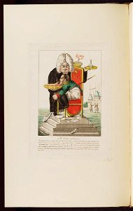 Bodleian Libraries, La crise salutaire- Napoleon Bonaparte premier consul s'est rendu à Notre Dame pour y entendre la Sainte Messe célébrée