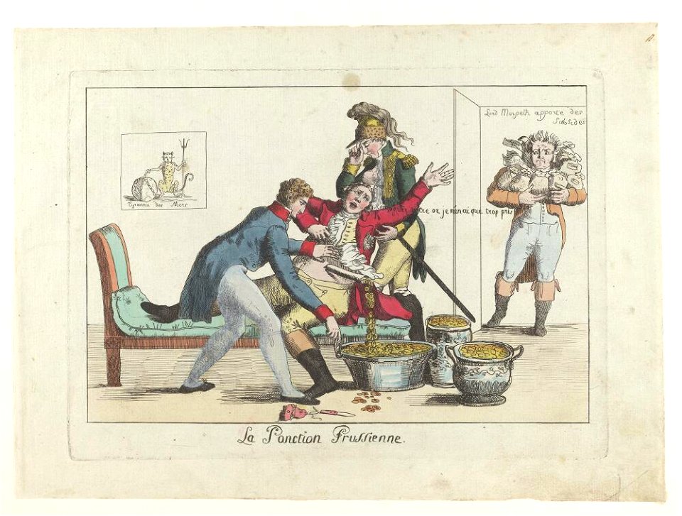 Bodleian Libraries, La sanction Prussienne