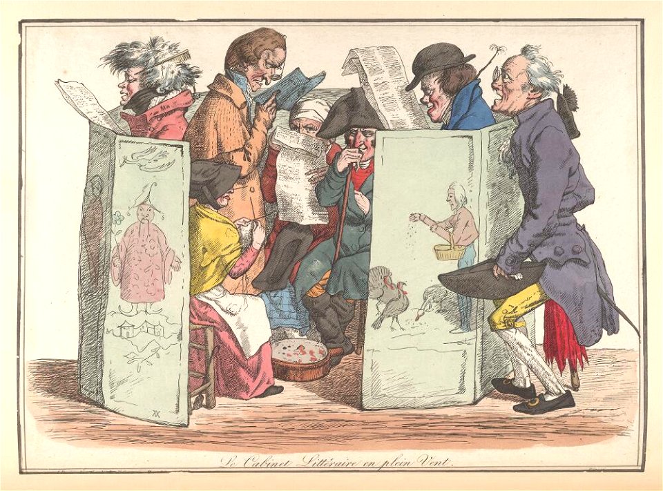 Bodleian Libraries, Le cabinet littéraire en plein vent