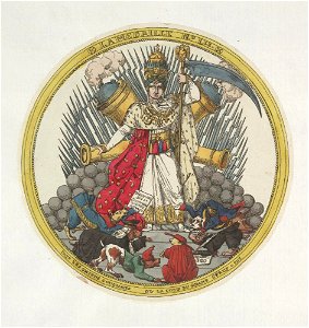 Bodleian Libraries, La medaille No Ier- Les chiens couchans ou la cour du grand Cyrus