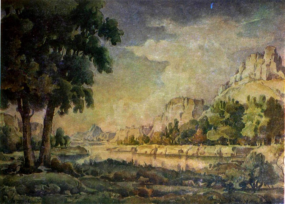 Bogaevsky Crimean Landscape 1931