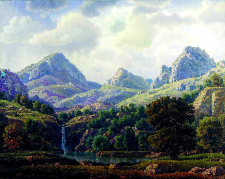 Bogaevsky Mountain Landscape 1940