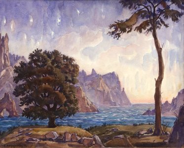 Bogaevsky Landscape 1942
