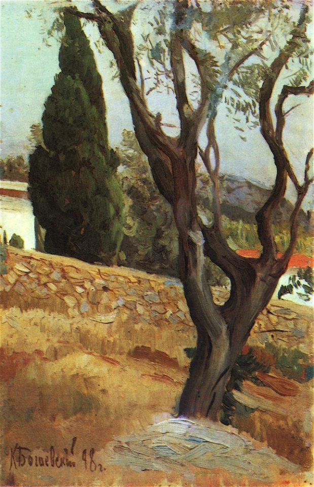 Bogaevsky Crimean Landscape 1898